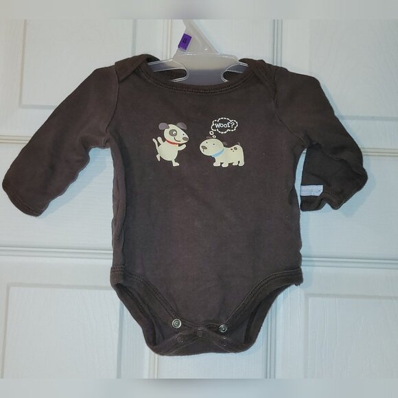Small Wonders Dog Onesie Bodysuit- Size Newborn - Picture 1 of 4